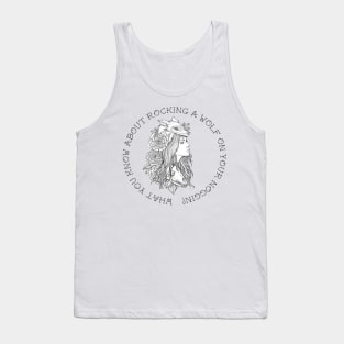 Wolf Noggin Tank Top